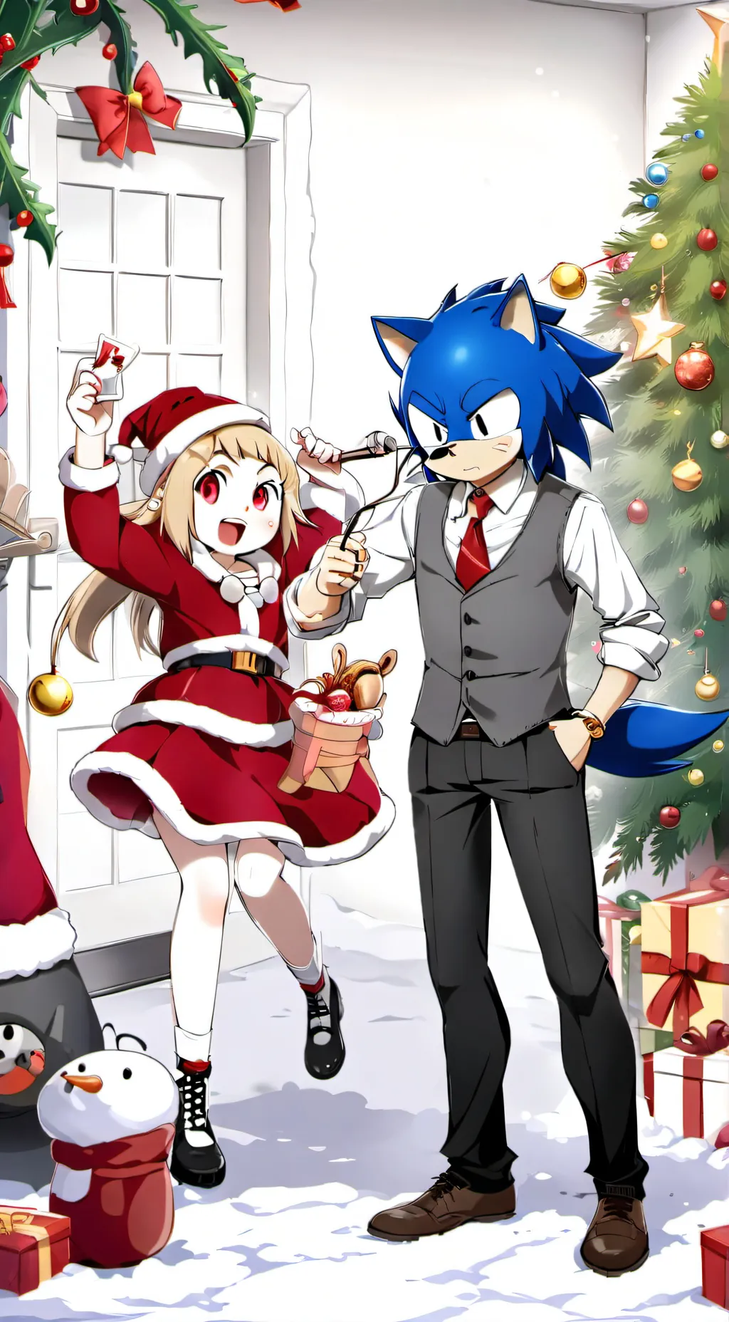 ai character: Pt 9 holidays or.. background