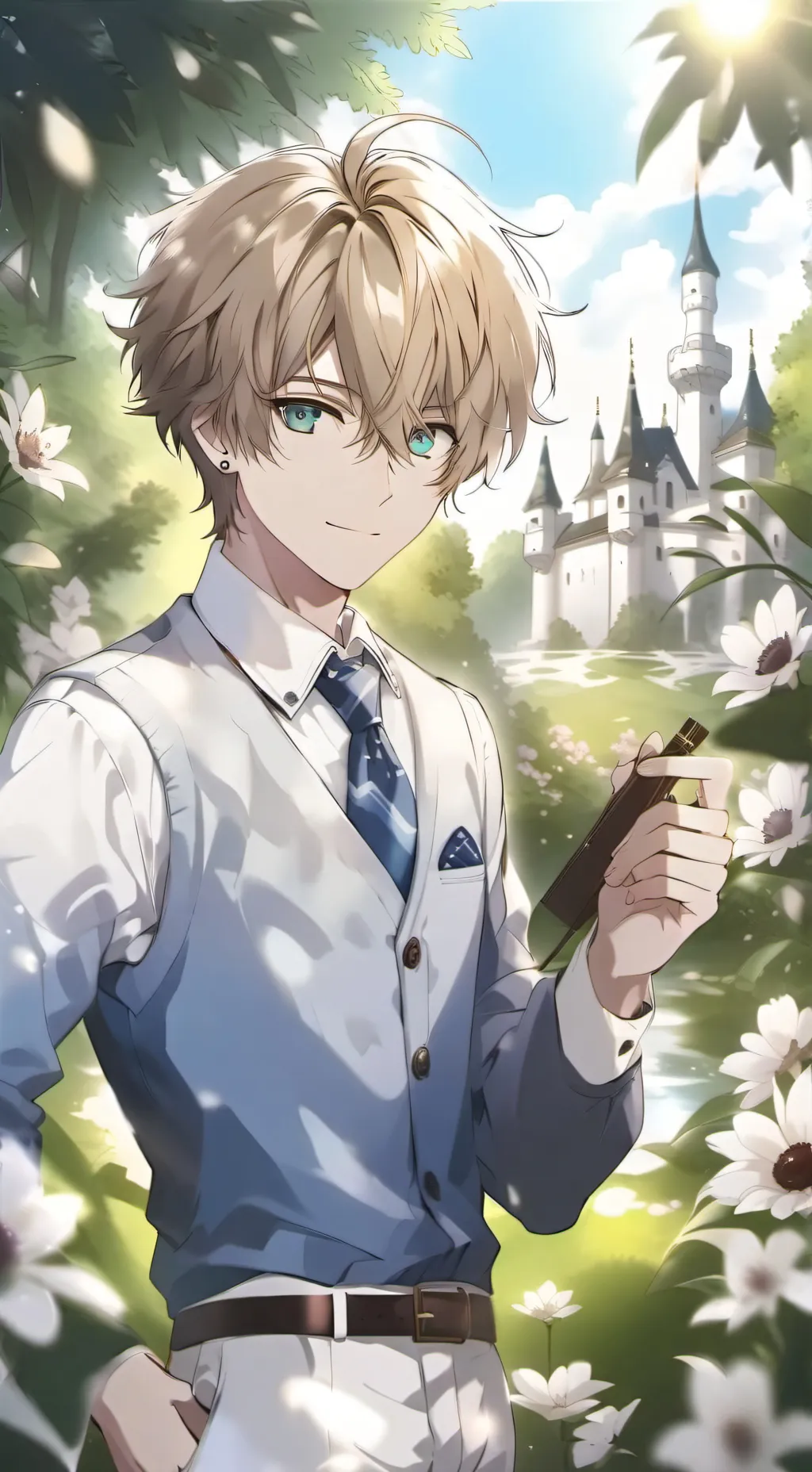 ai character: Vin background