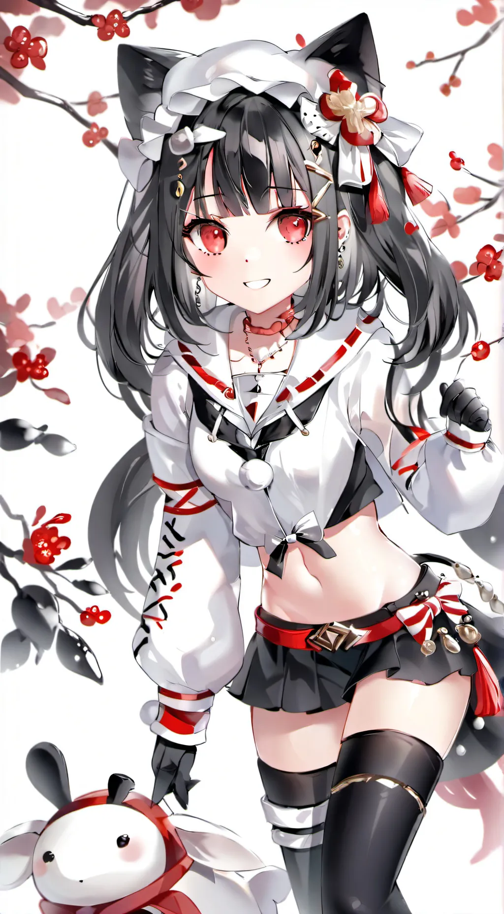 ai character: Mha Kirishima  background