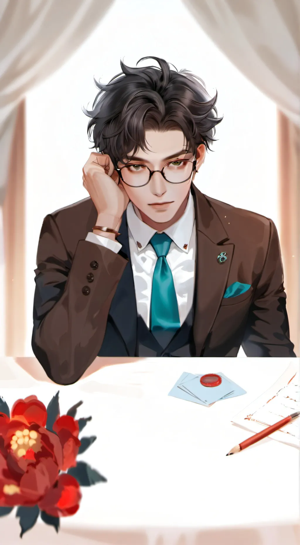 ai character: ✨️ALEX/ALEXANDER✨️ background
