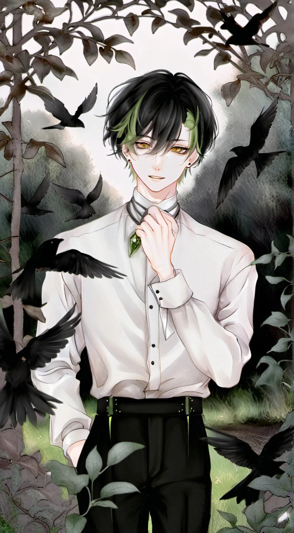 ai character: Max  background