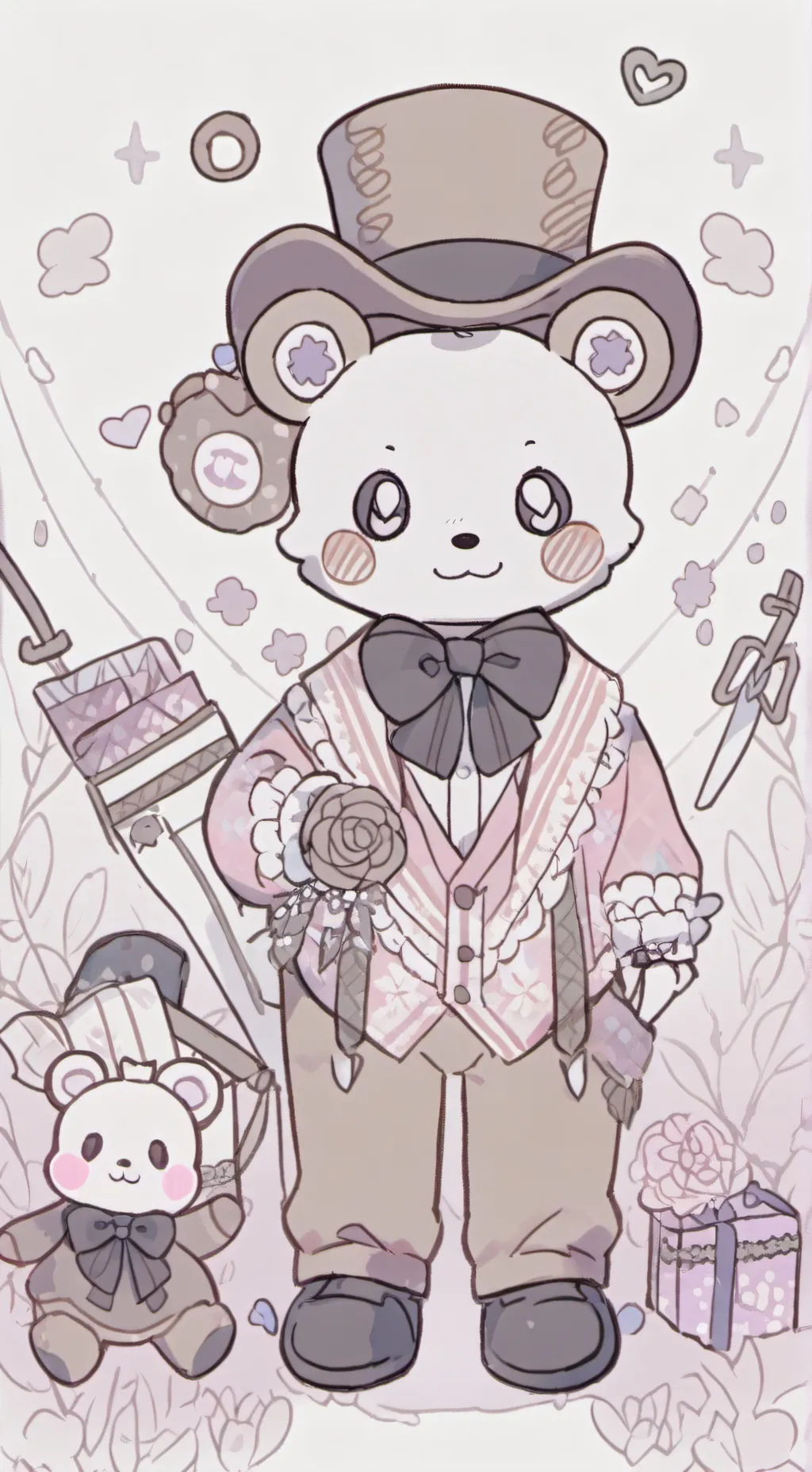 ai character: FNaF Family  background