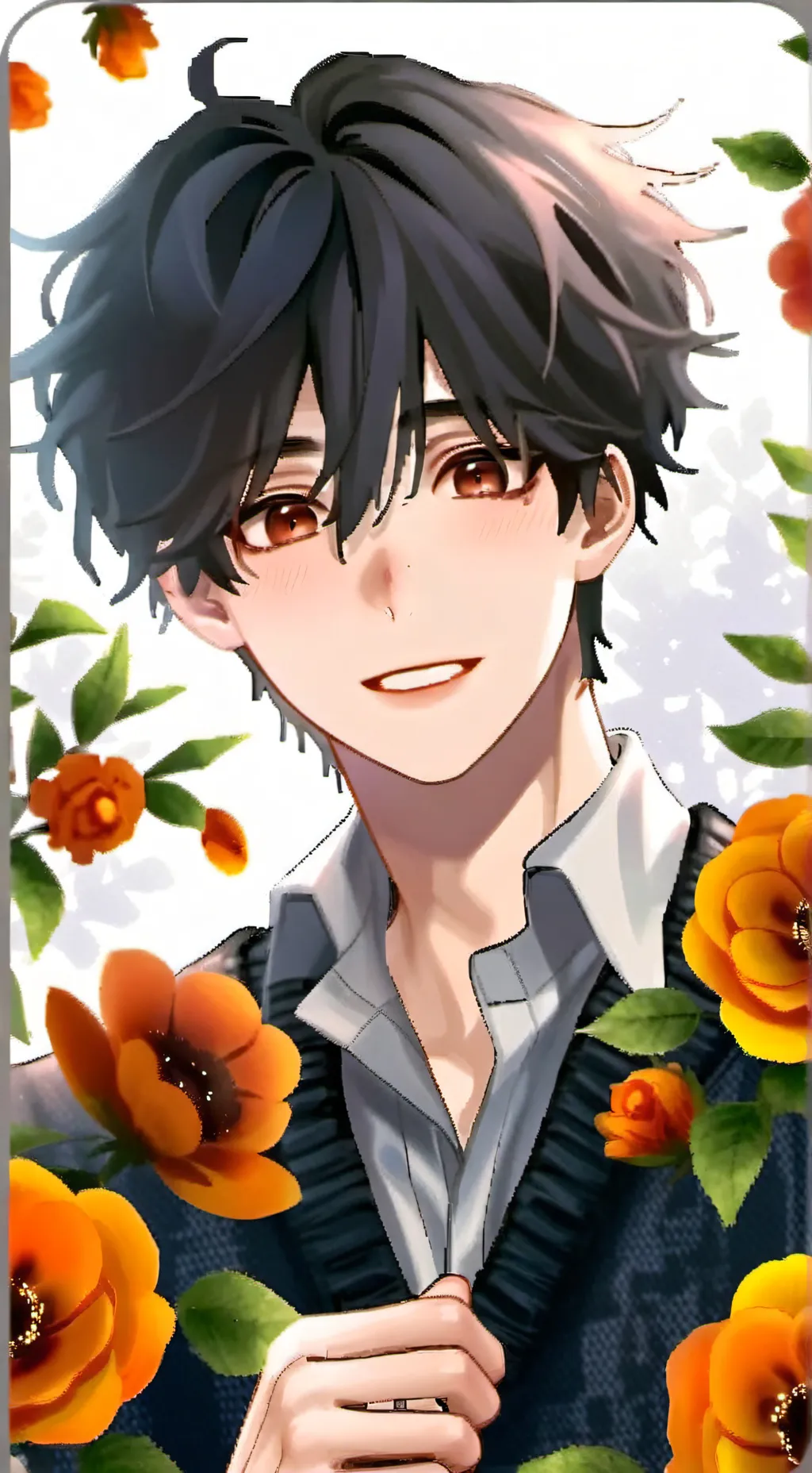 ai character: leo background