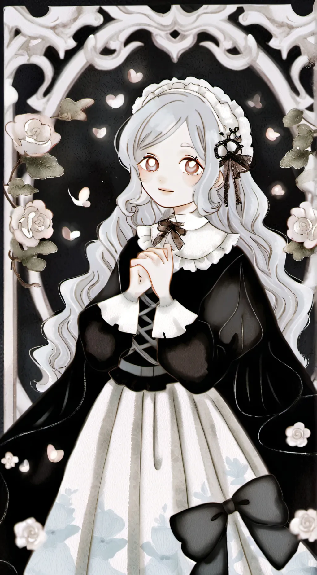 ai character: cinnamonroll background