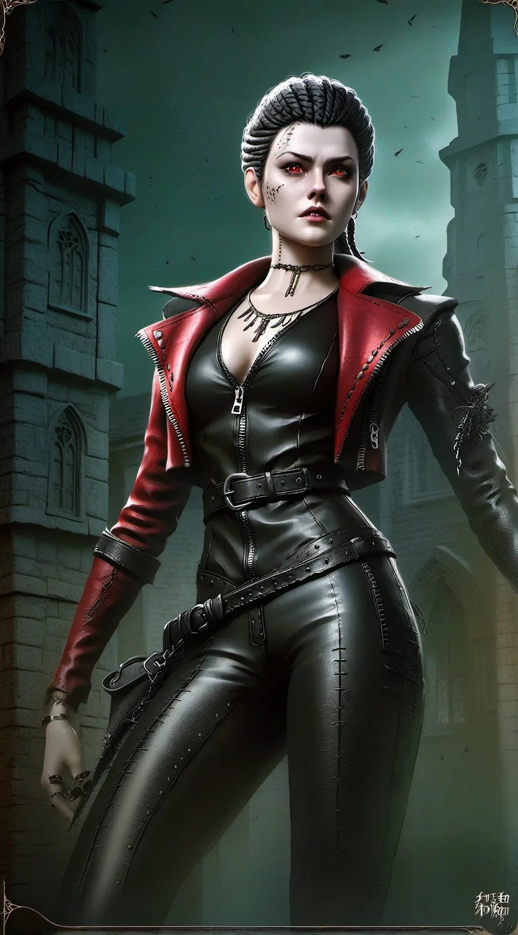 ai character: Amanda Stein background