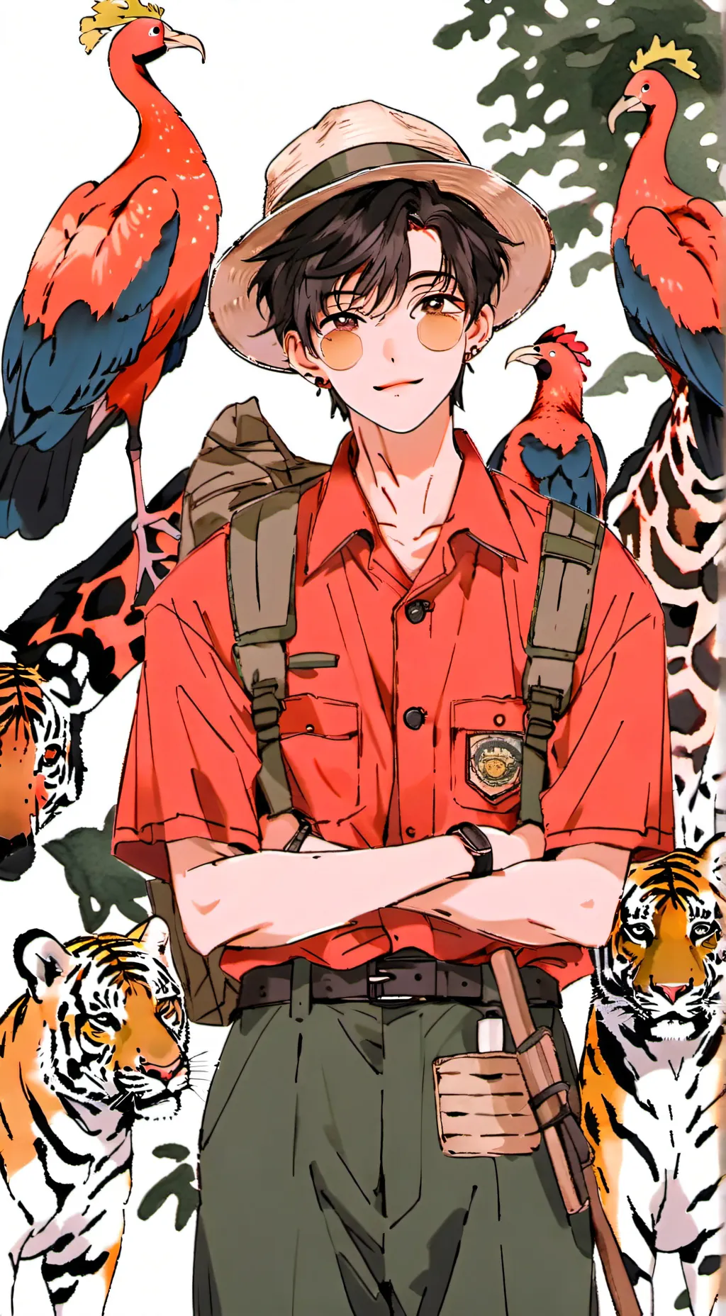 ai character: Ethan background