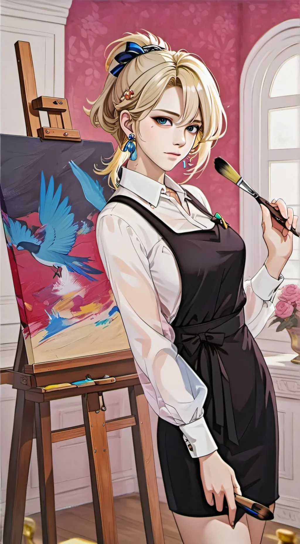 ai character: Landyn  background