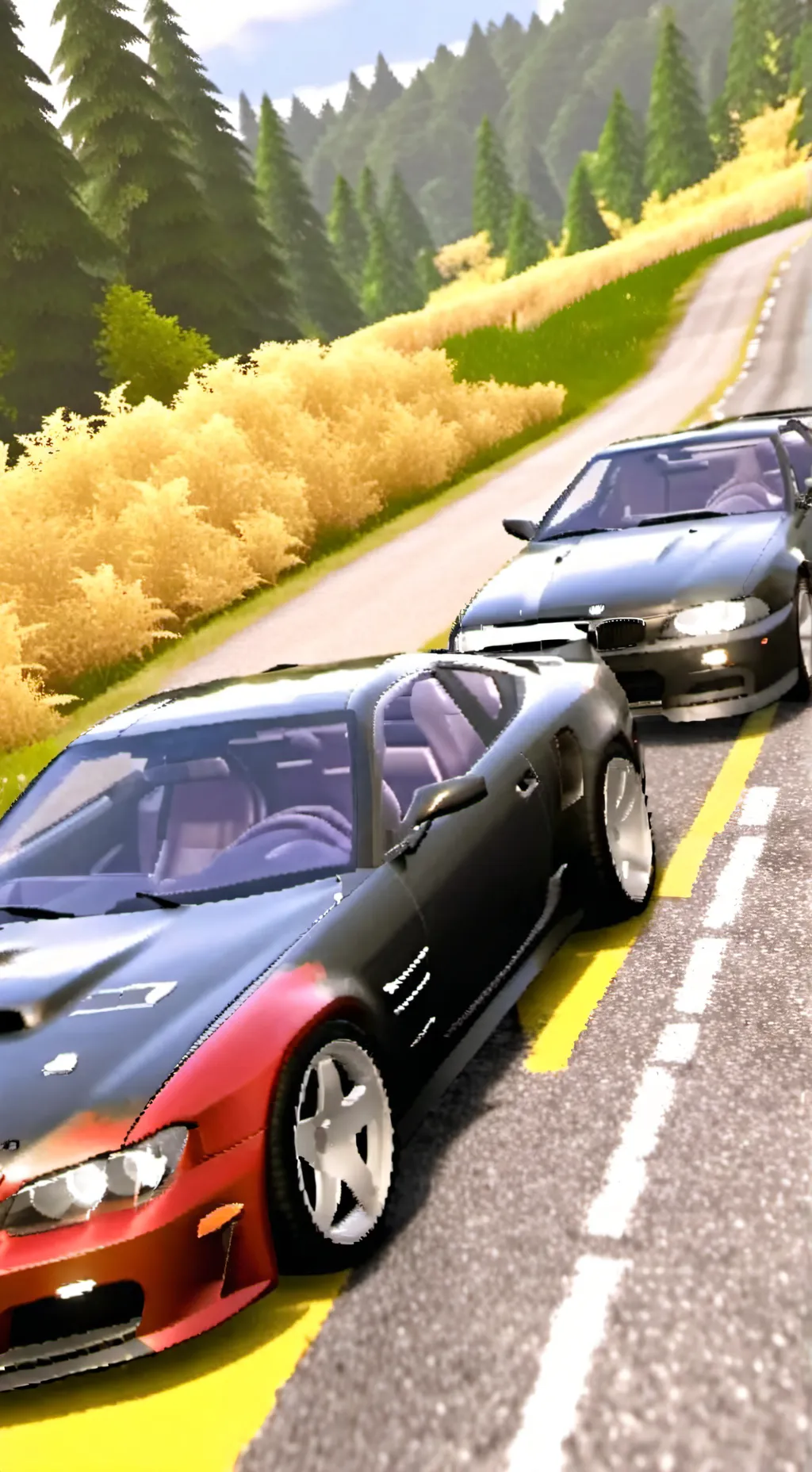 ai character: the car fan background