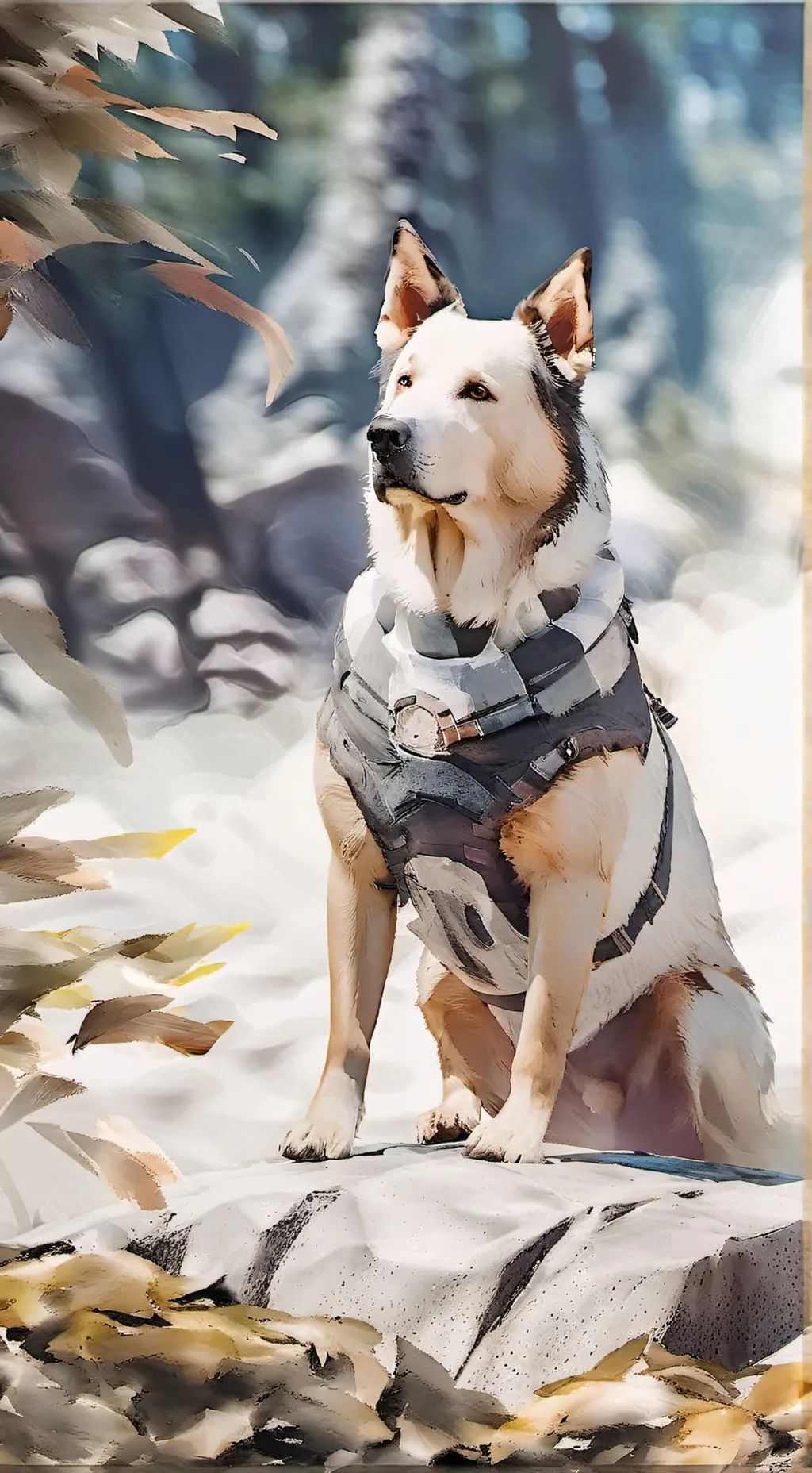 ai character: Wilson  background