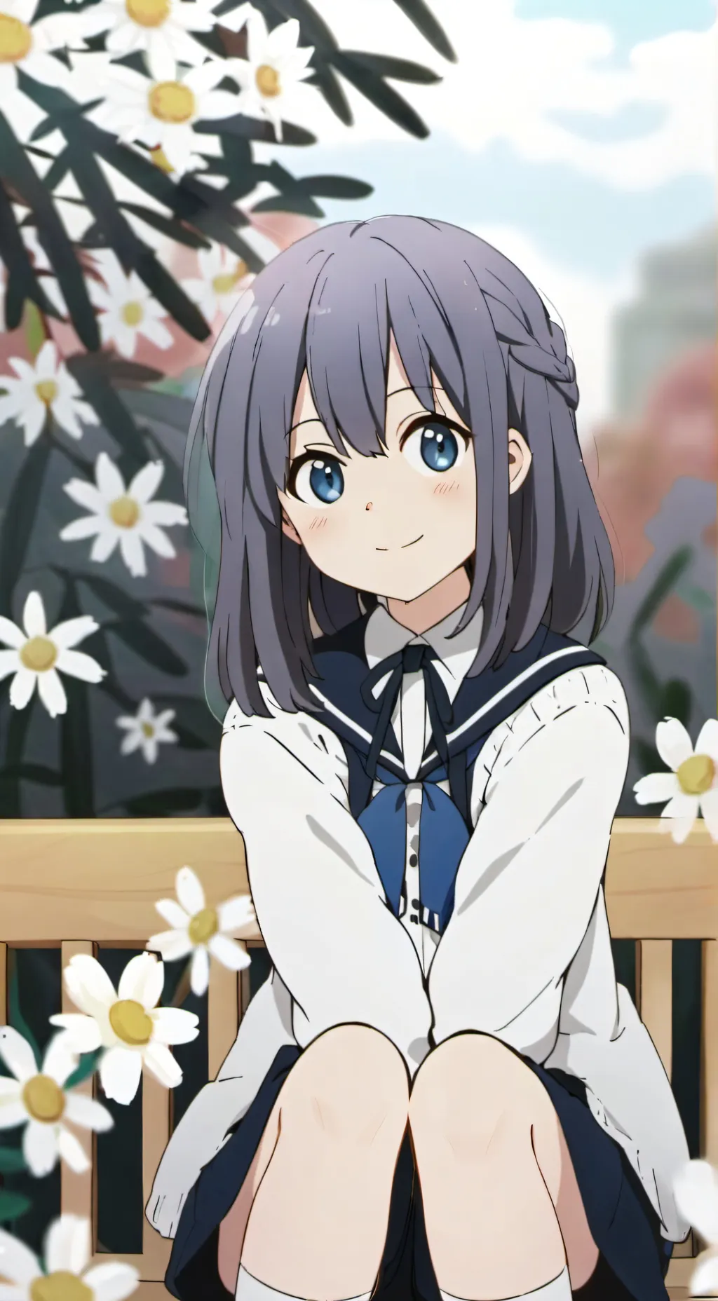 ai character: aoi kanzaki  background