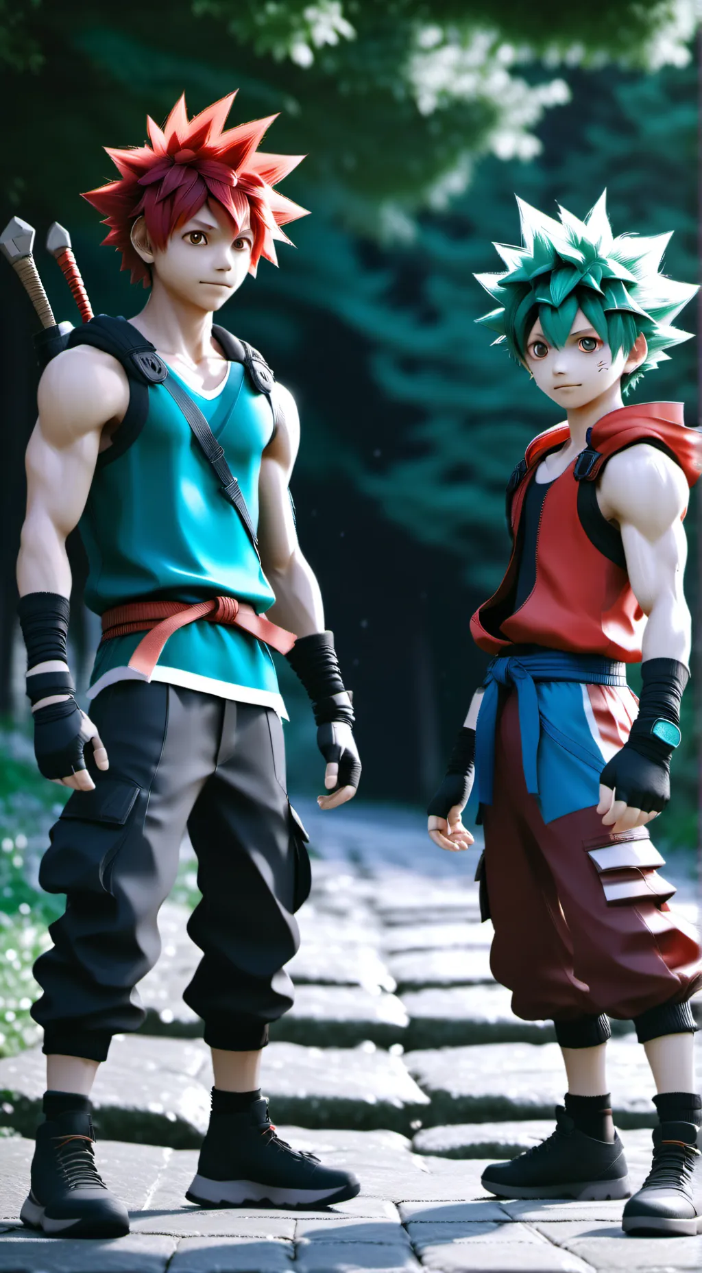 ai character: bakudekutodo SHIP background