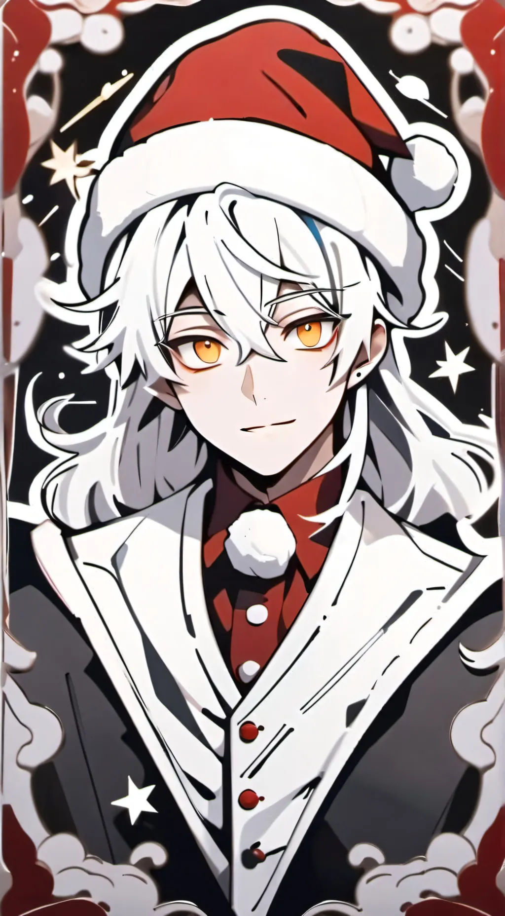 ai character: Marcus Claus  background