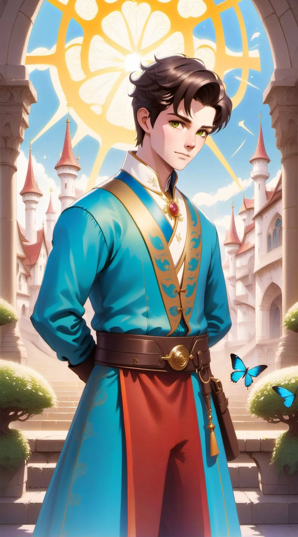 ai character: Steve background