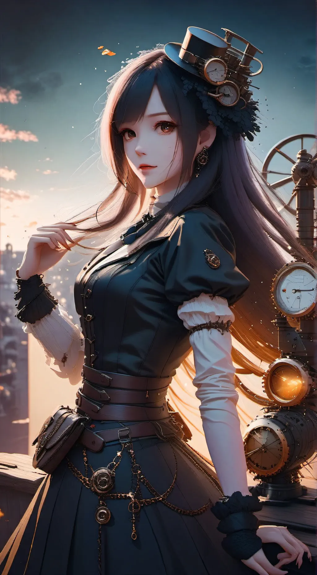 ai character: Oli background
