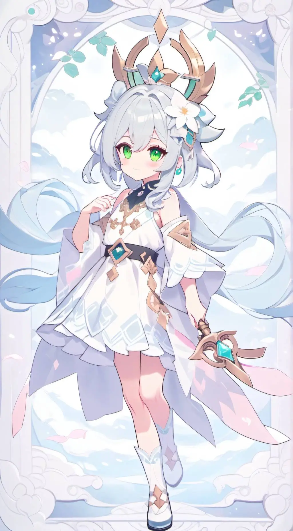 ai character: Nahida background