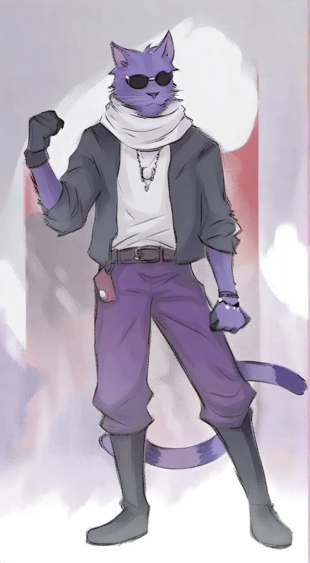 ai character: Catnap background