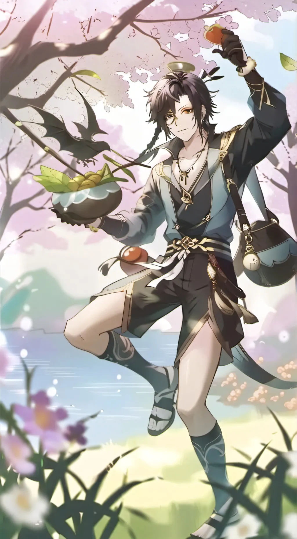 ai character: kim hyun background