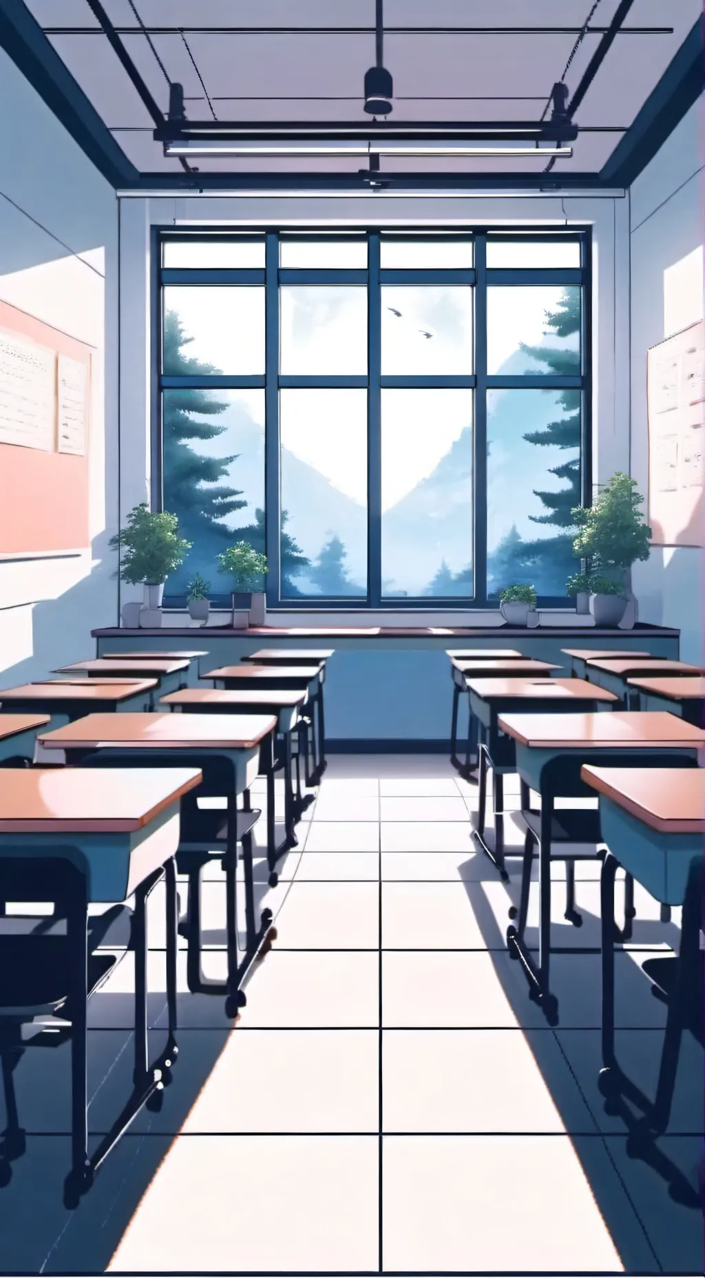 ai character: School background