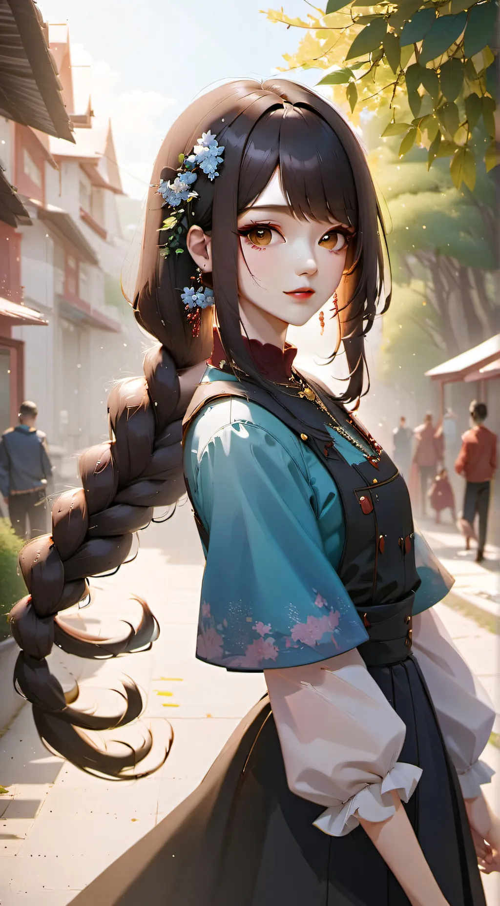 ai character: Kyoko background