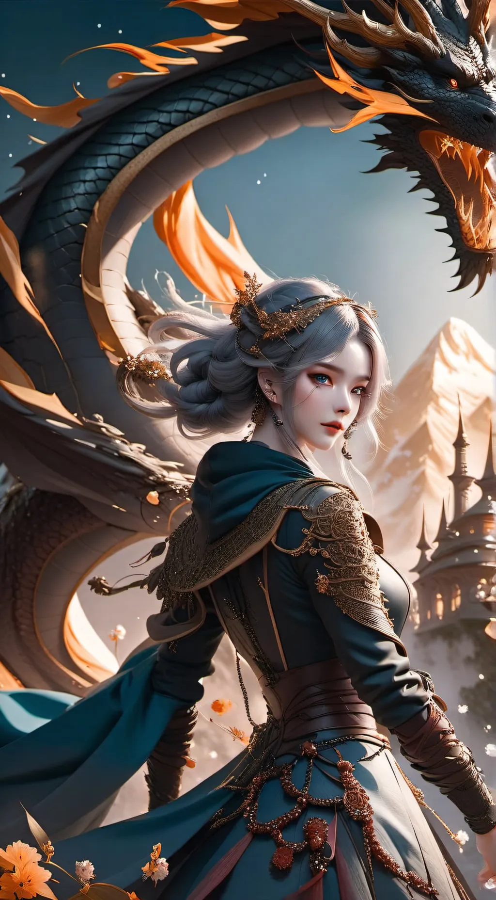 ai character: Astoria  background