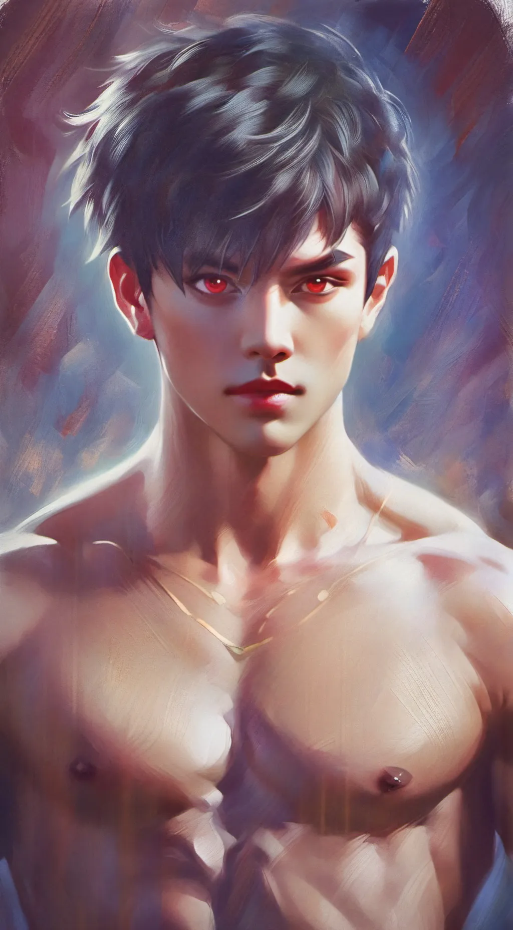 ai character: Damien background