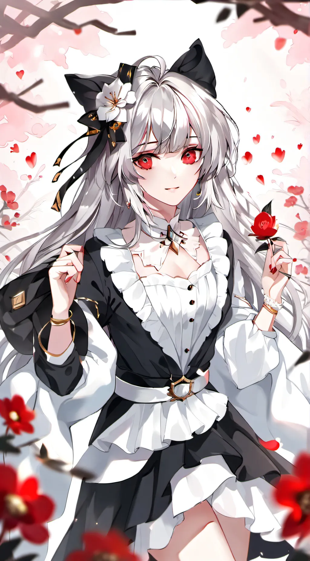 ai character: Amber  background