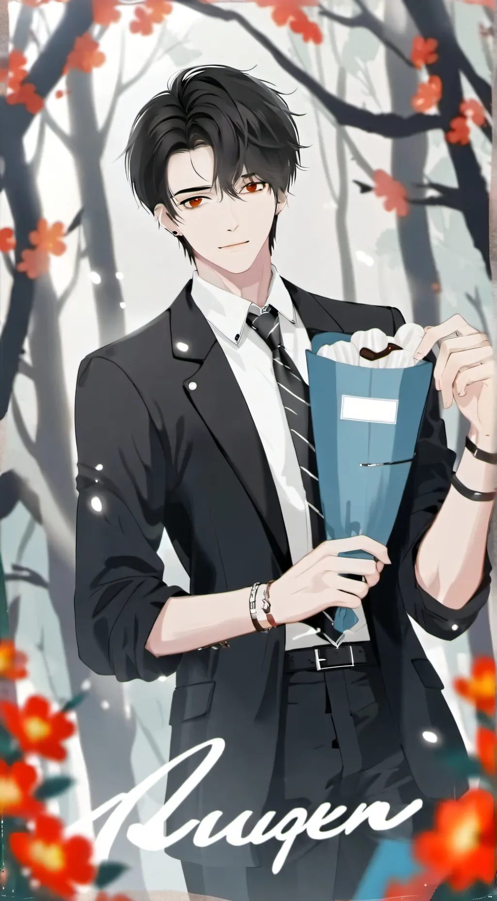 ai character: Mike  James  background