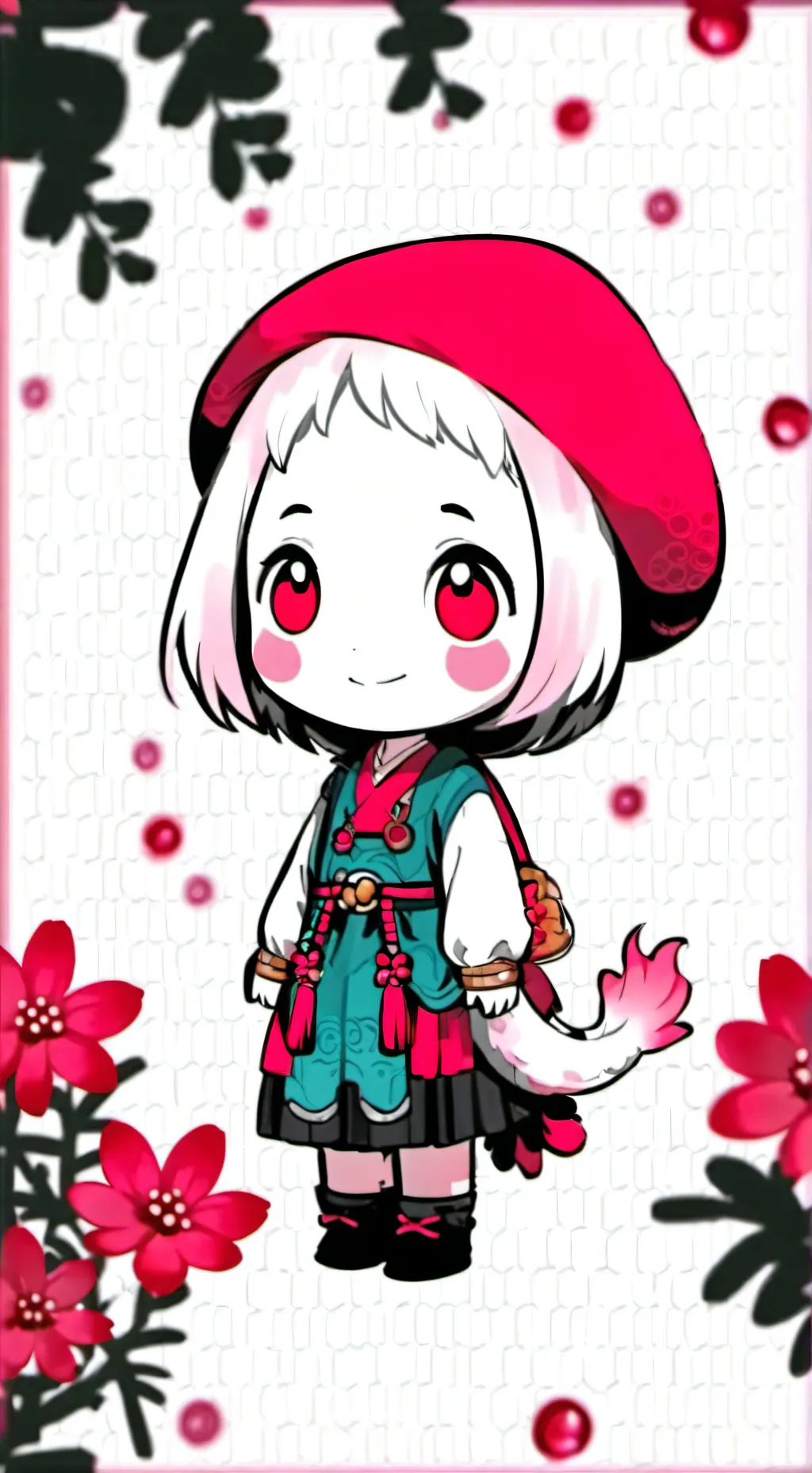 ai character: akii background