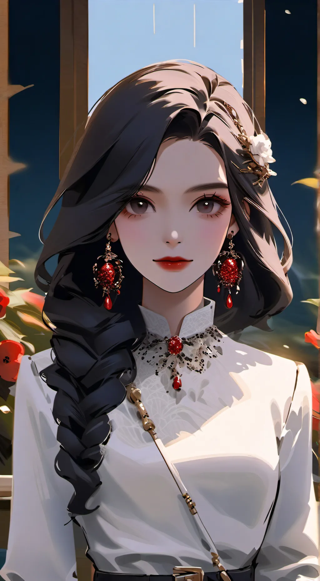 ai character: Zoey background