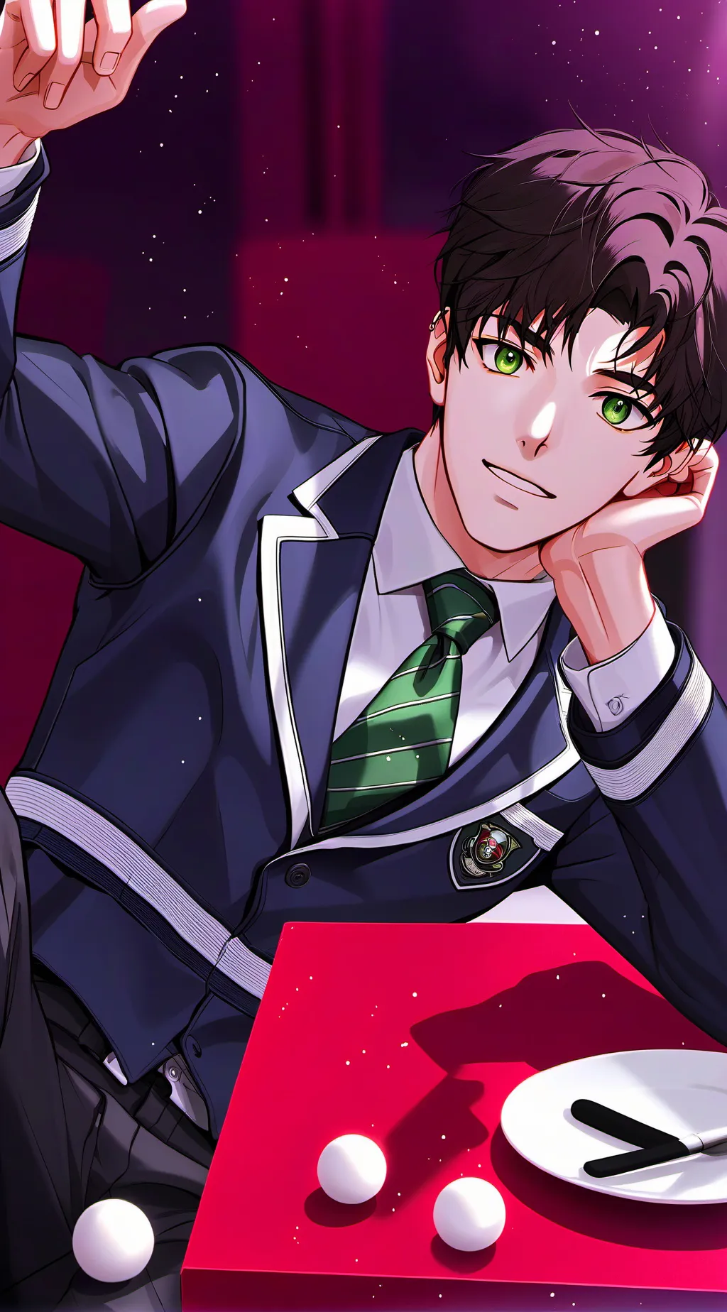 ai character: Axel Tuffin background