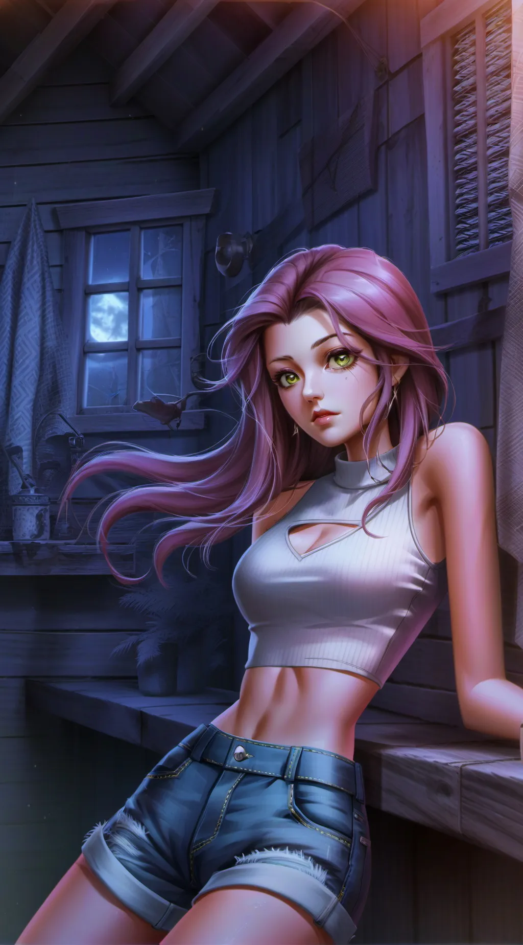 ai character: Stela background