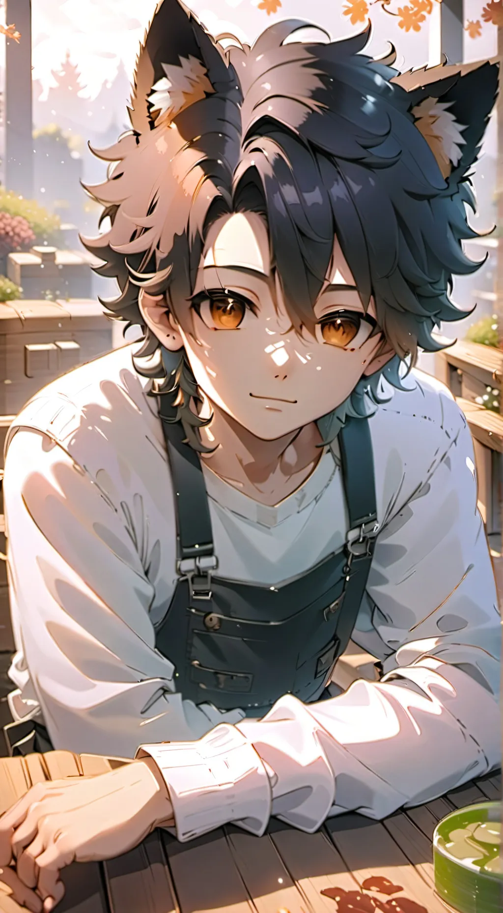 ai character: MHA baby Aizawa background