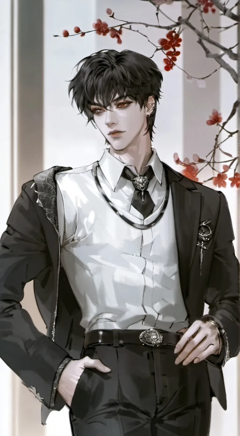 ai character: 💎°~ David~°💎 background