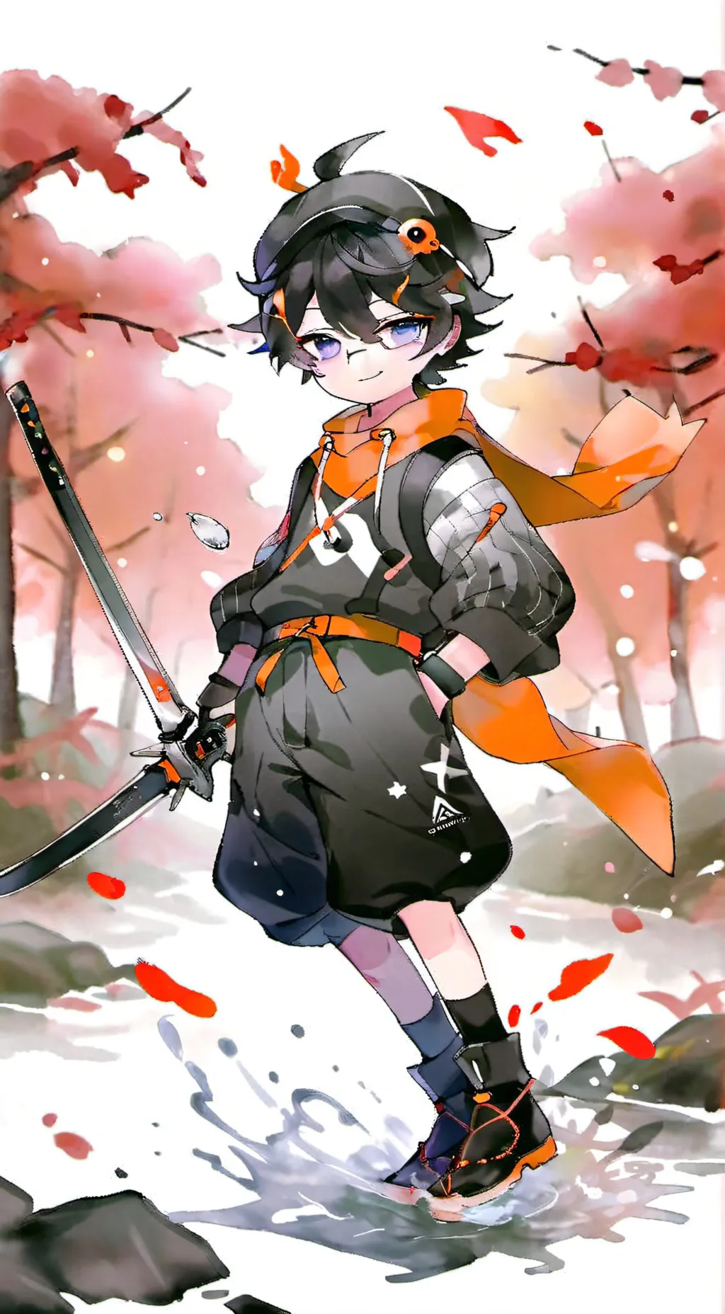 ai character: luni background