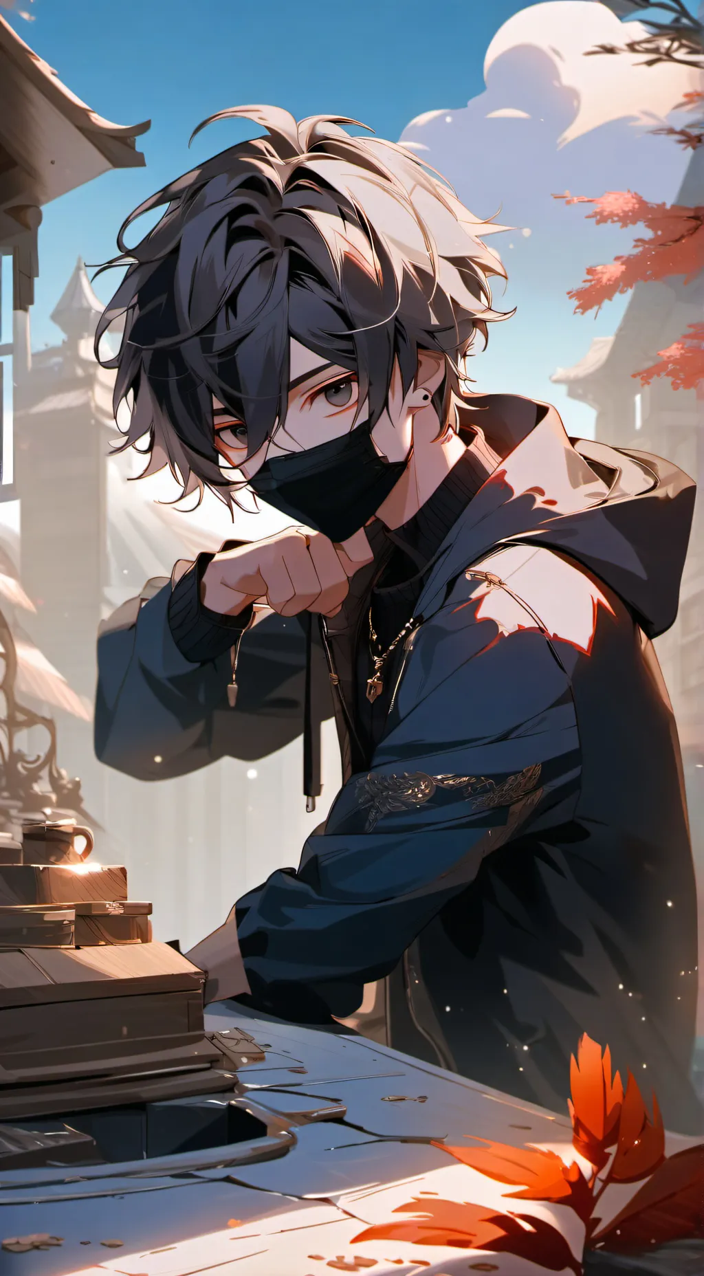 ai character: milo background