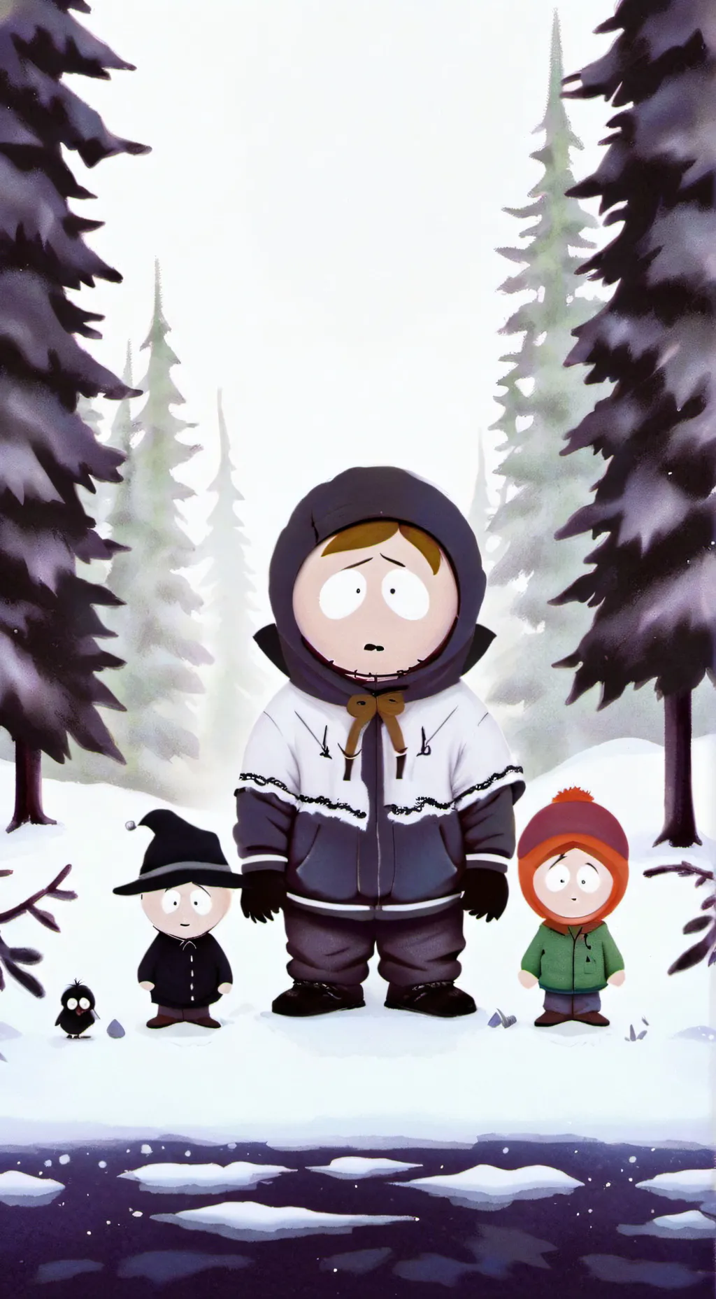 ai character: South Park background