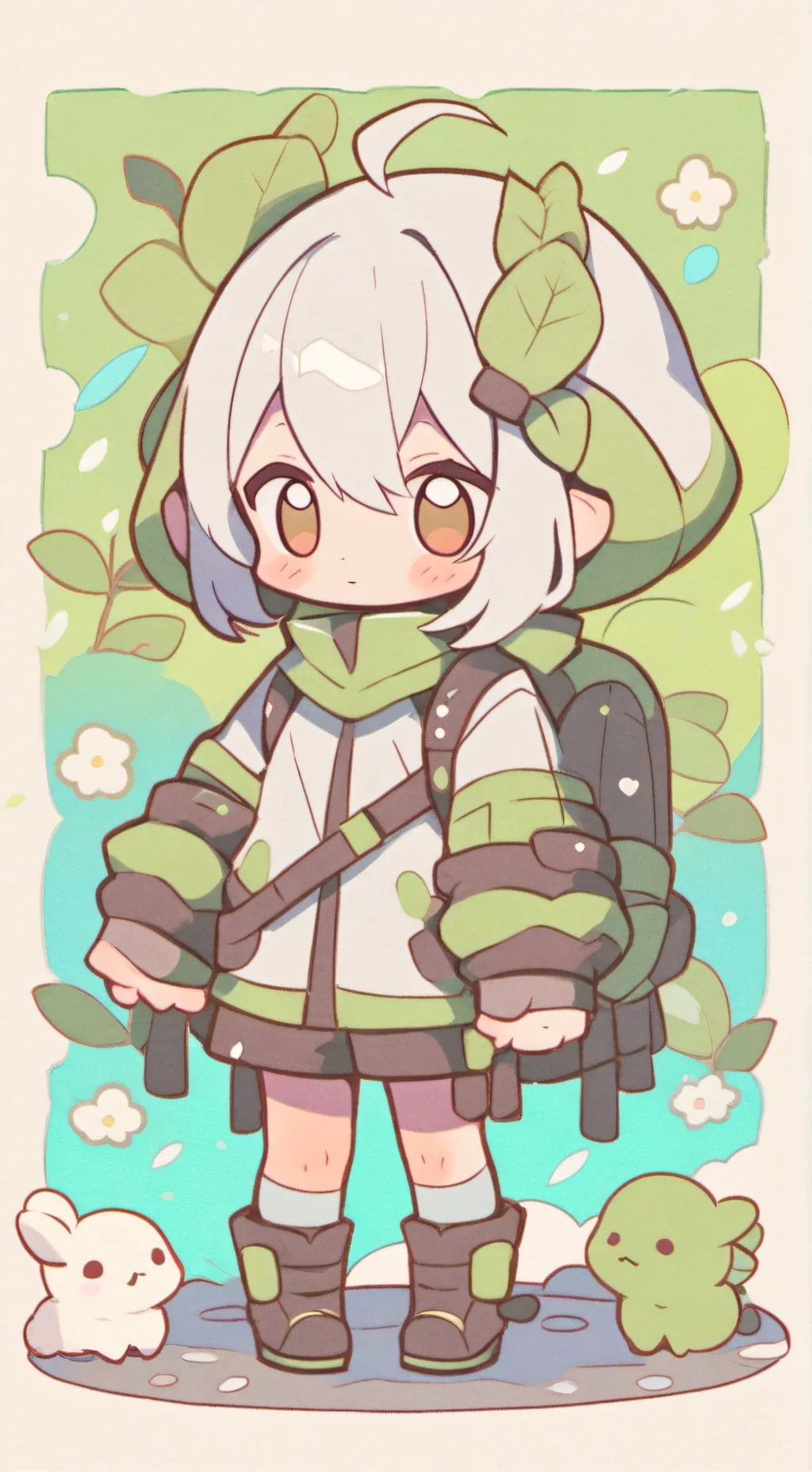 ai character: I'm sO KooL background