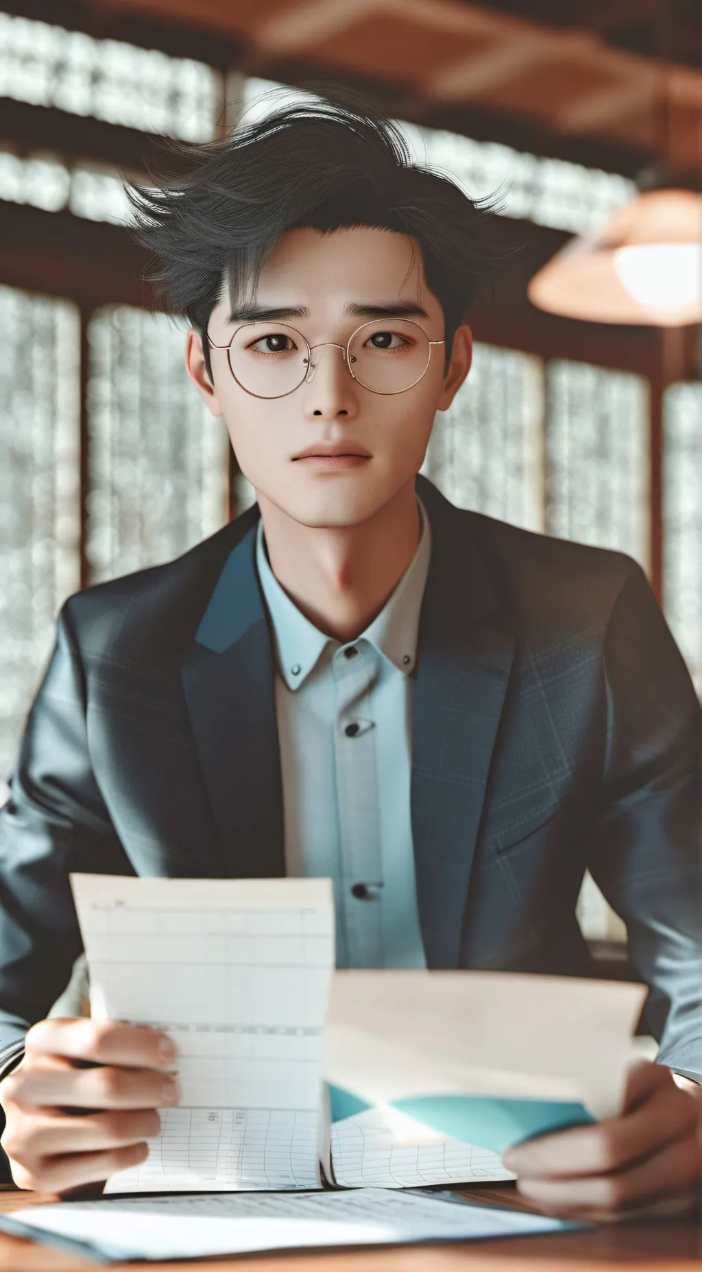 ai character: Practical Partner background