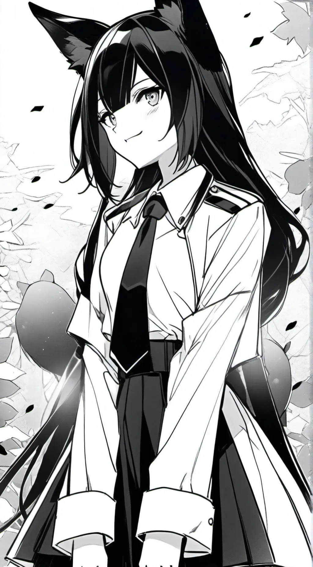 ai character: miss Circle  background