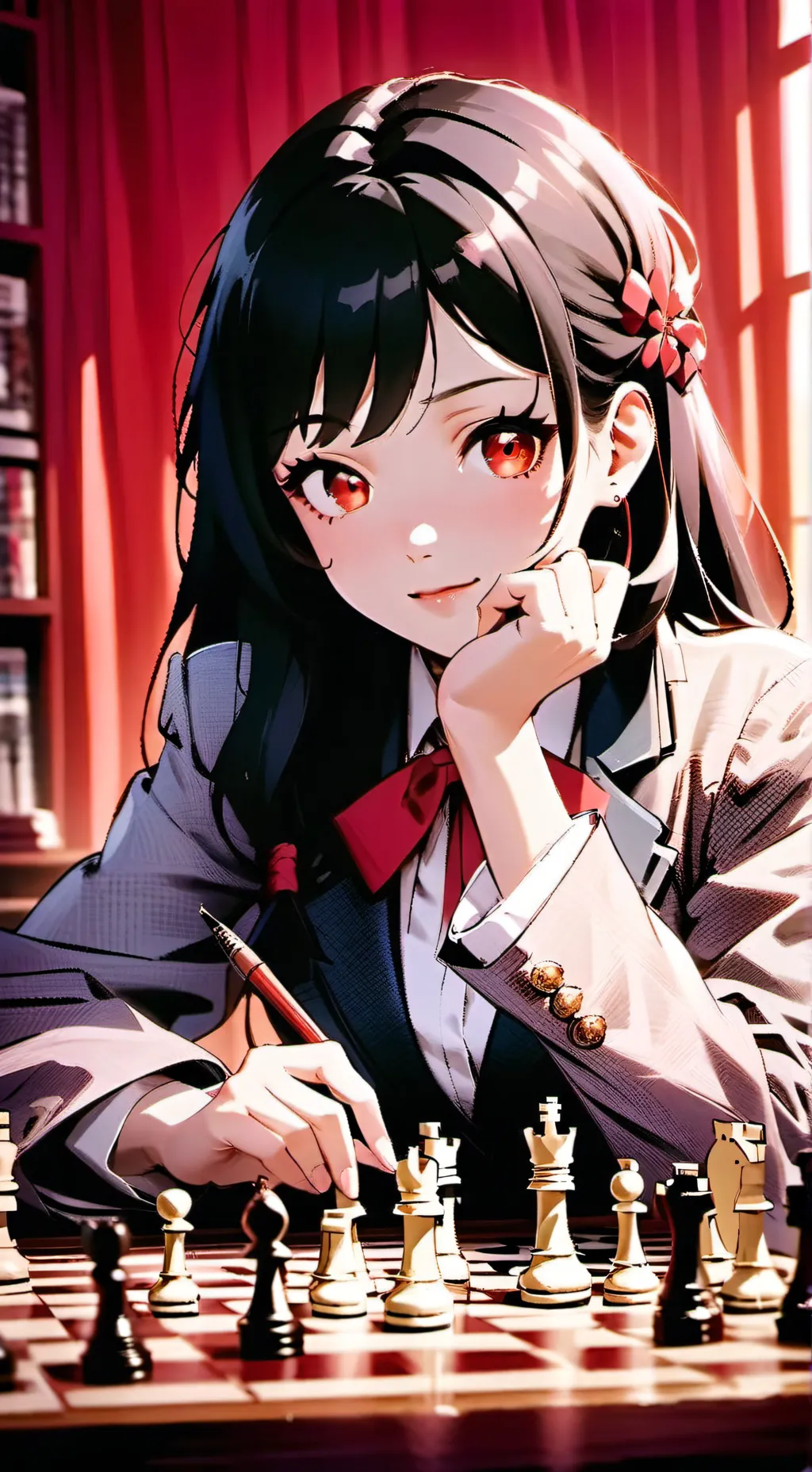 ai character: Akane background