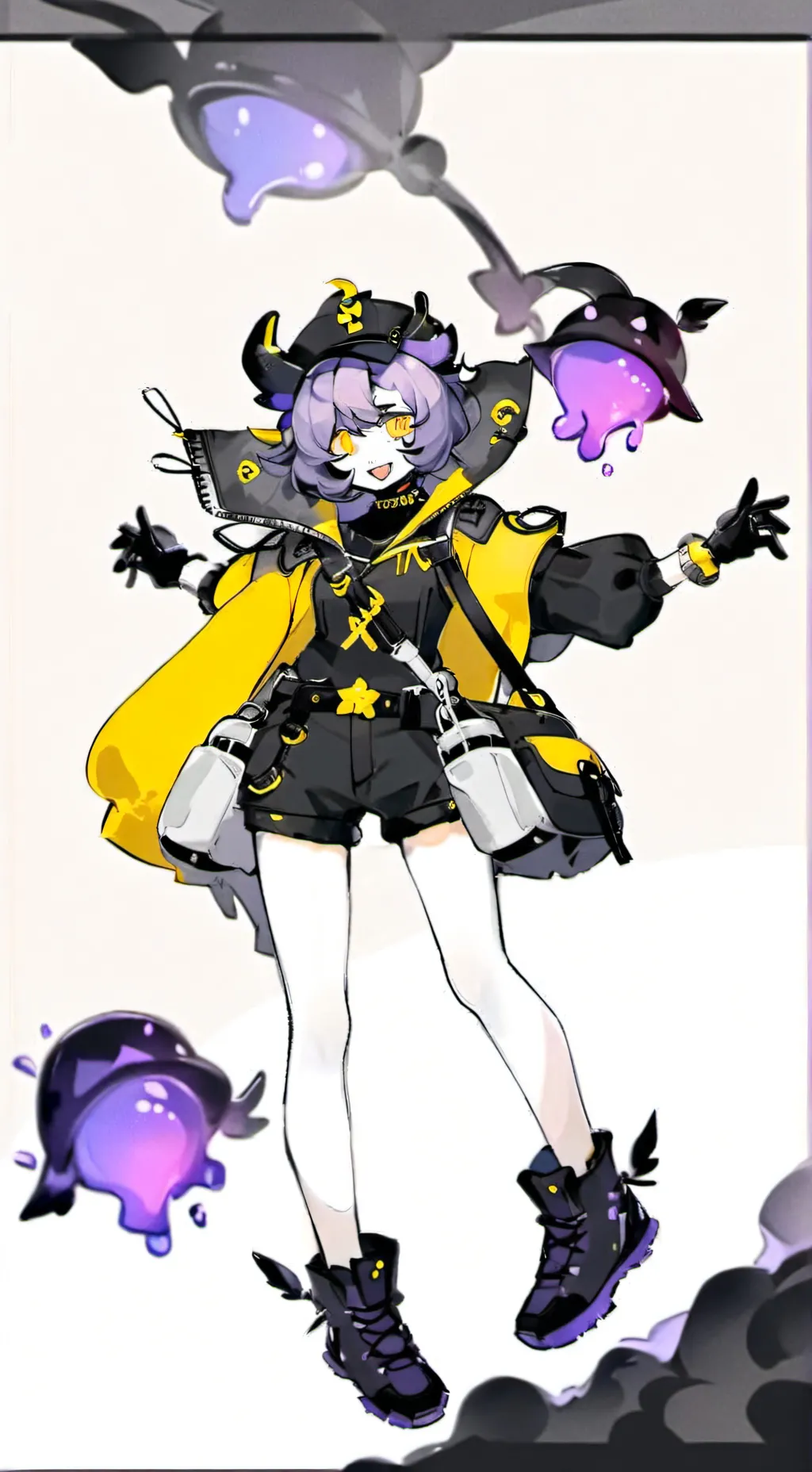 ai character: uzi background