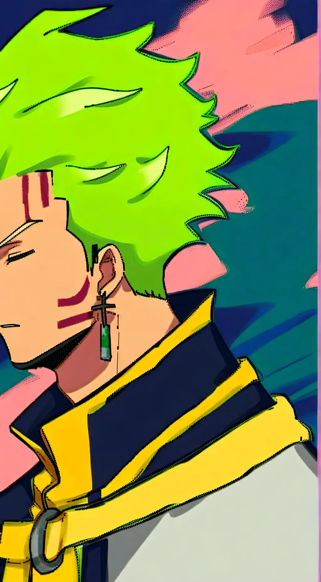 ai character: Roronoa Zoro background