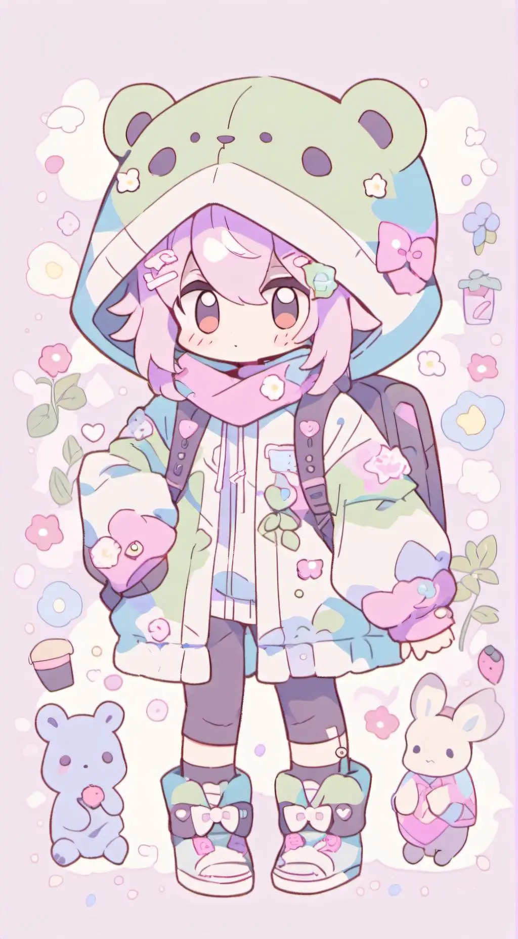 ai character: Tina  background