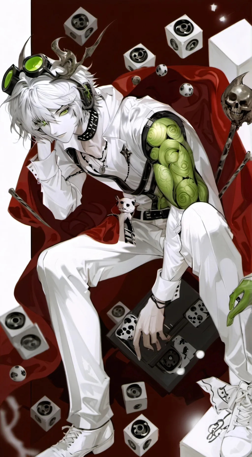 ai character: evil creeper background