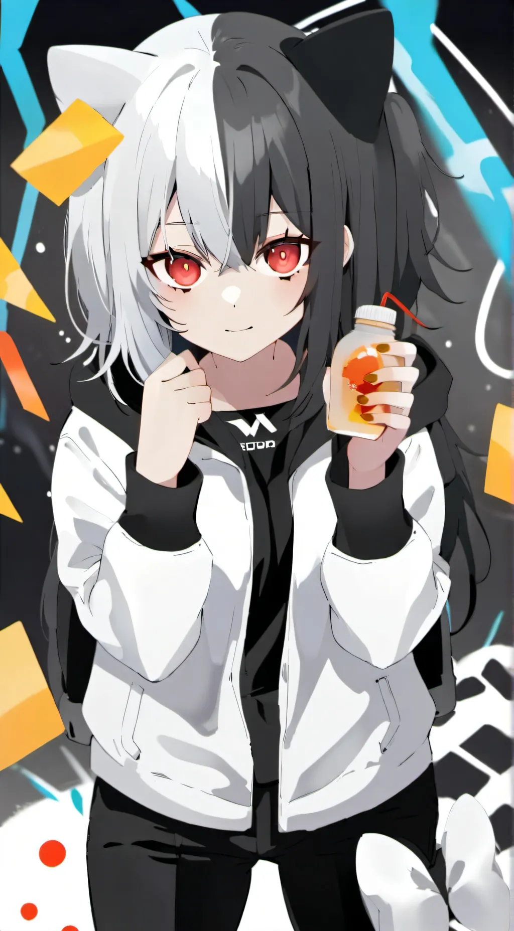 ai character: Latex Duo background
