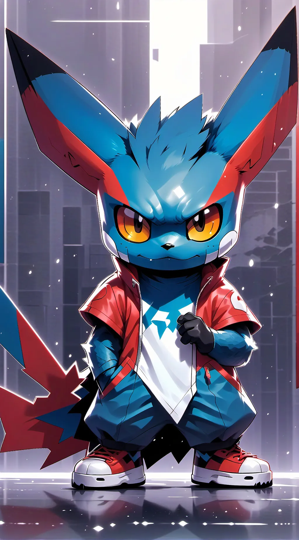 ai character: pokémon  background