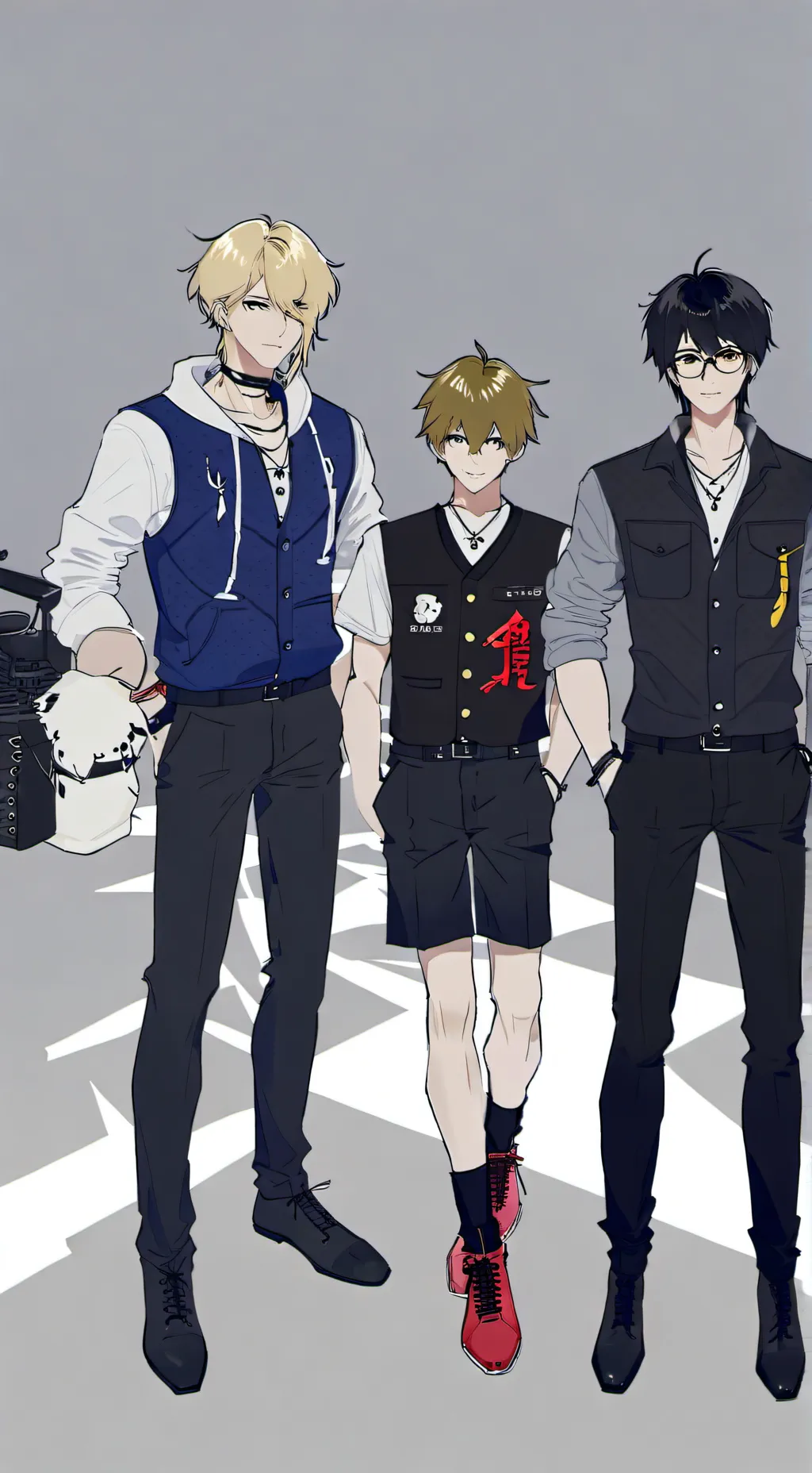 ai character: Allan, Josh, Alex background