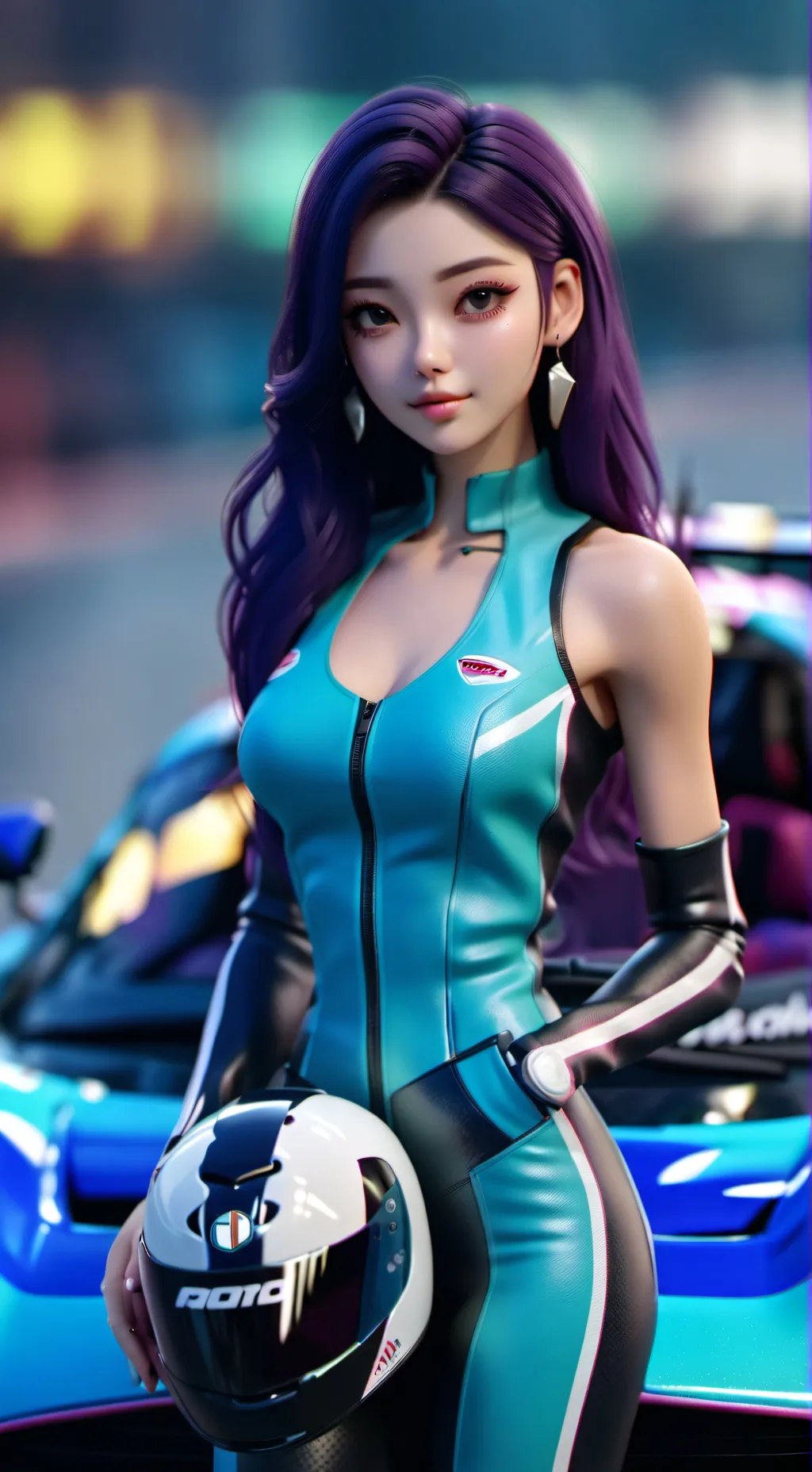 ai character: (be famous racer) background