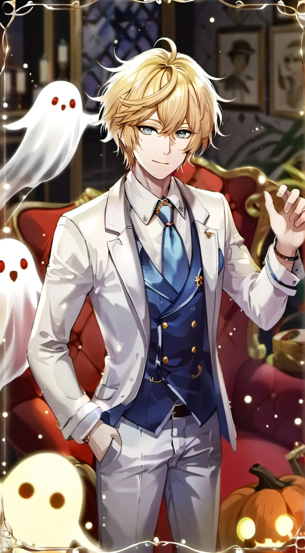 ai character: Casper background