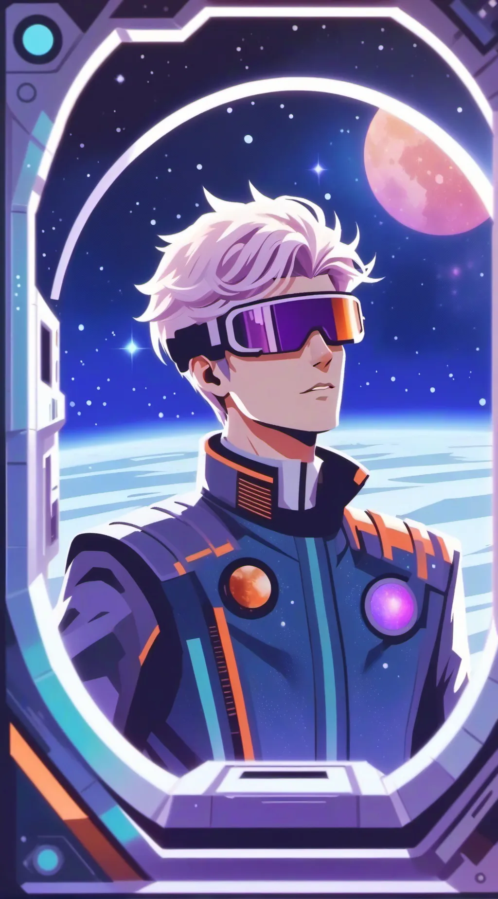 ai character: Orion background
